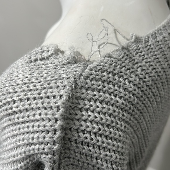 Missguided Gray Sweater Dress - Picture 3 of 3